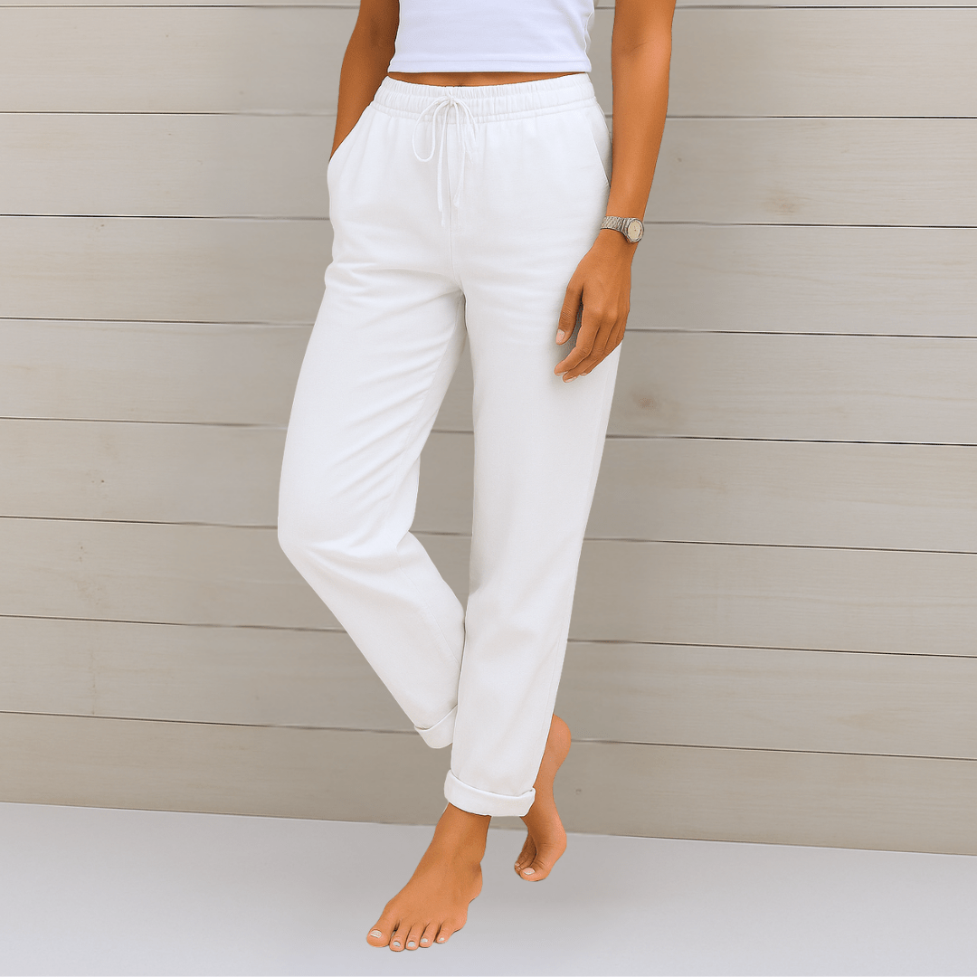 Maja | Premium breathable linen stretch trousers