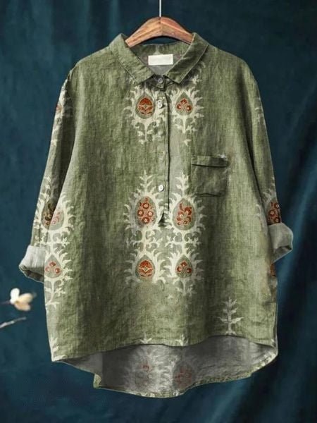 Lila | Blusa Floreale Elegante
