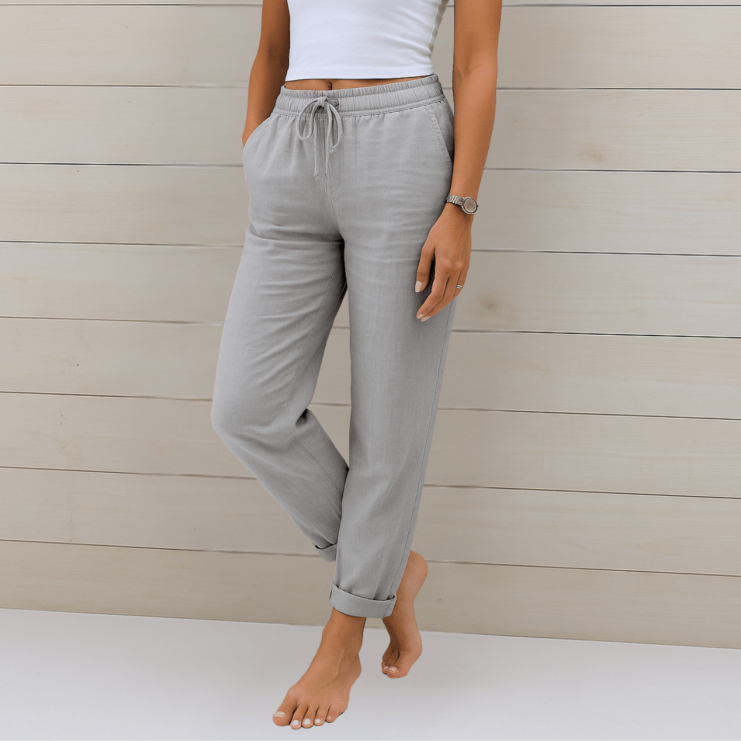 Maja | Premium breathable linen stretch trousers