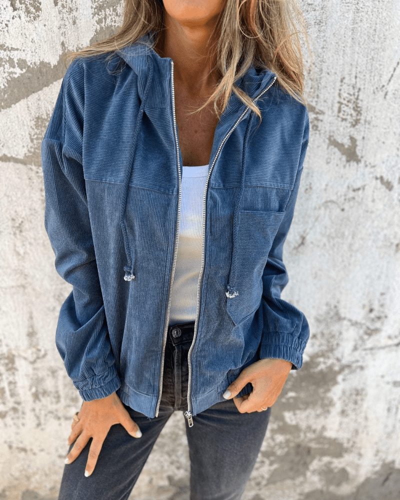 Clémence | Comoda giacca in velluto