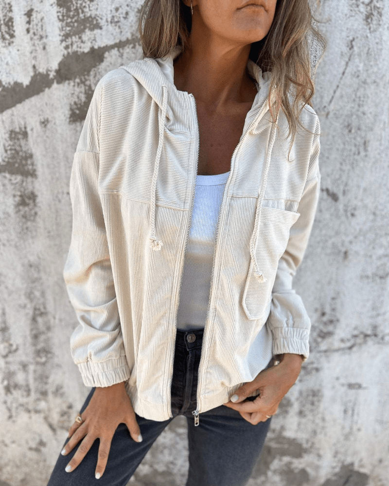 Clémence | Comoda giacca in velluto