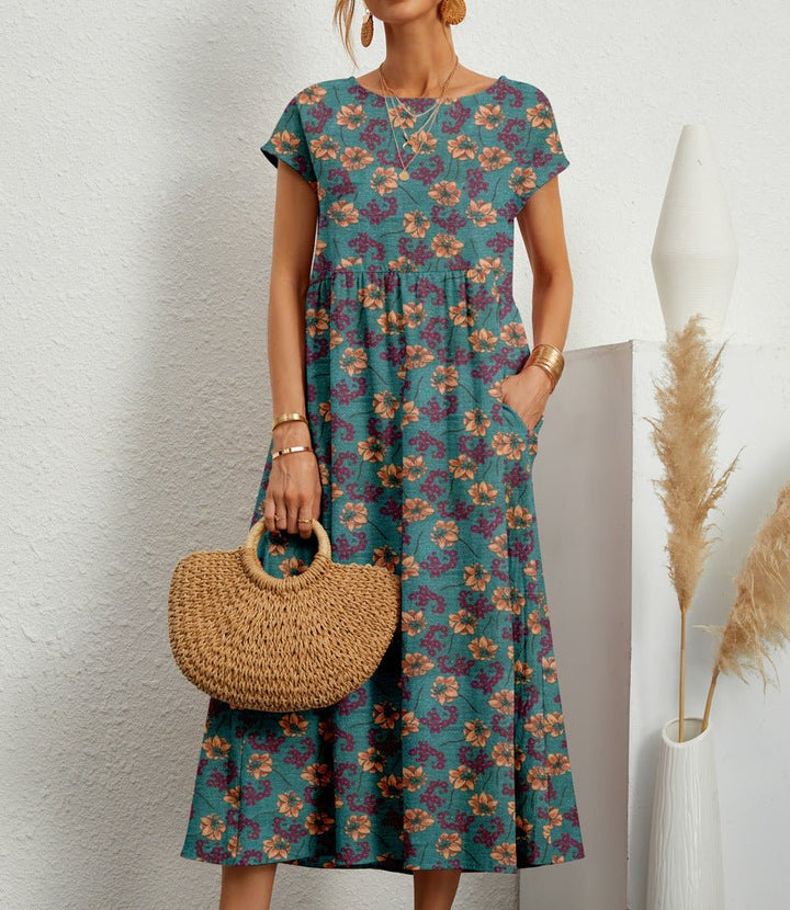 Deborah | Elegant floral dress