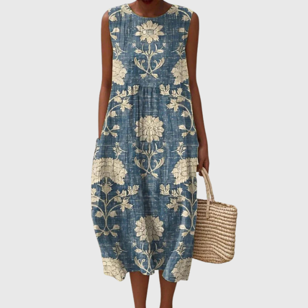Belle | Abito midi stile boho