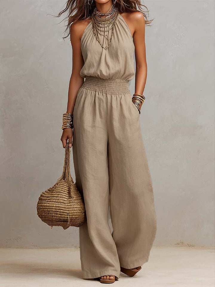 Valeria | Tuta Elegante con Scollo all'Americana
