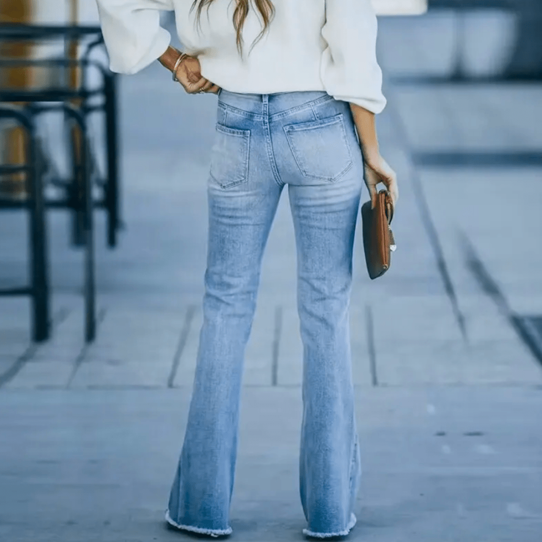 Joanne | Jeans bohémien elasticizzati