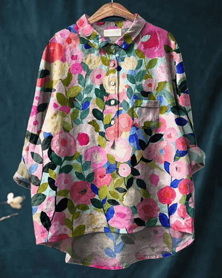 Lila | Blusa Floreale Elegante