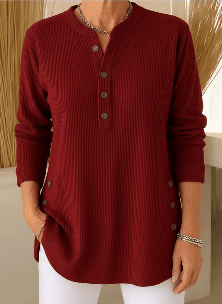 Laura | Maglione a maniche lunghe in maglia morbida