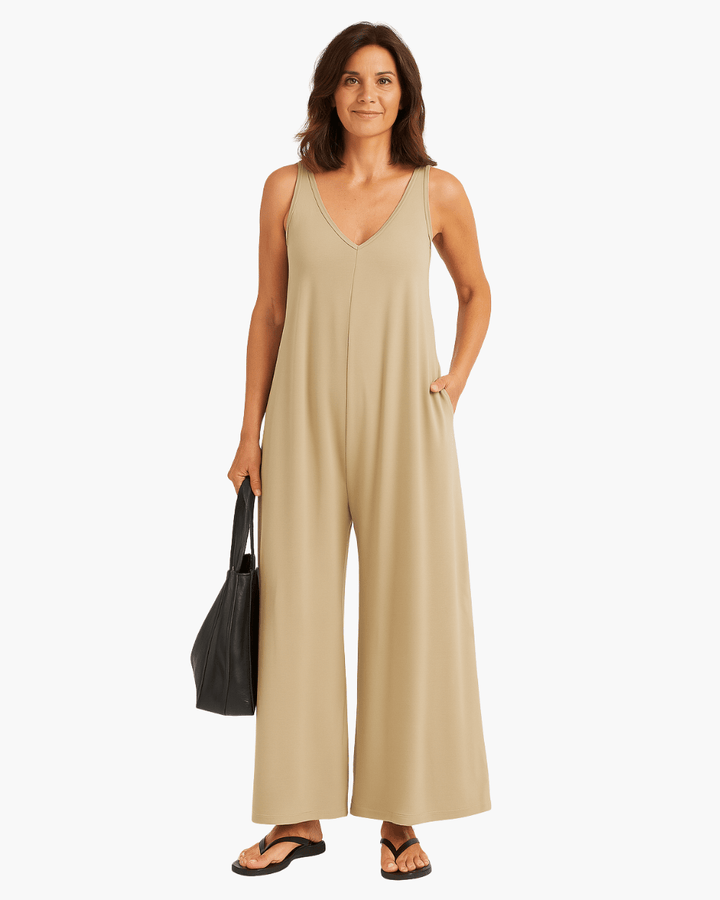 Marnia | Jumpsuit smanicata ampia