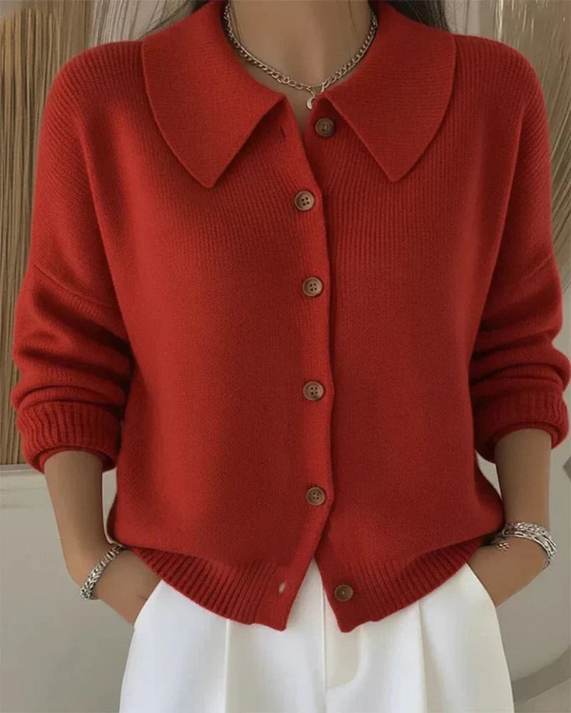 Livia | Cardigan Morbido a Maniche Lunghe