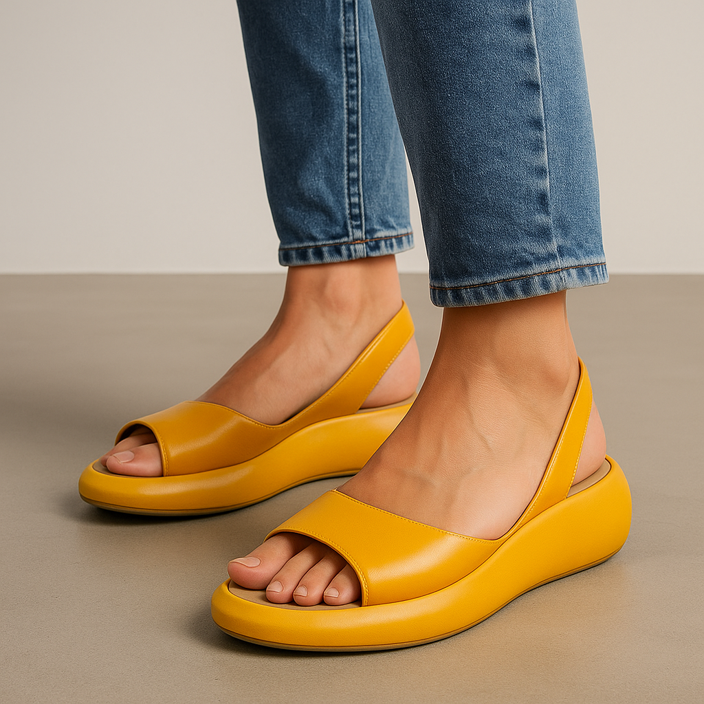 Zita | Sandali minimalisti a punta aperta