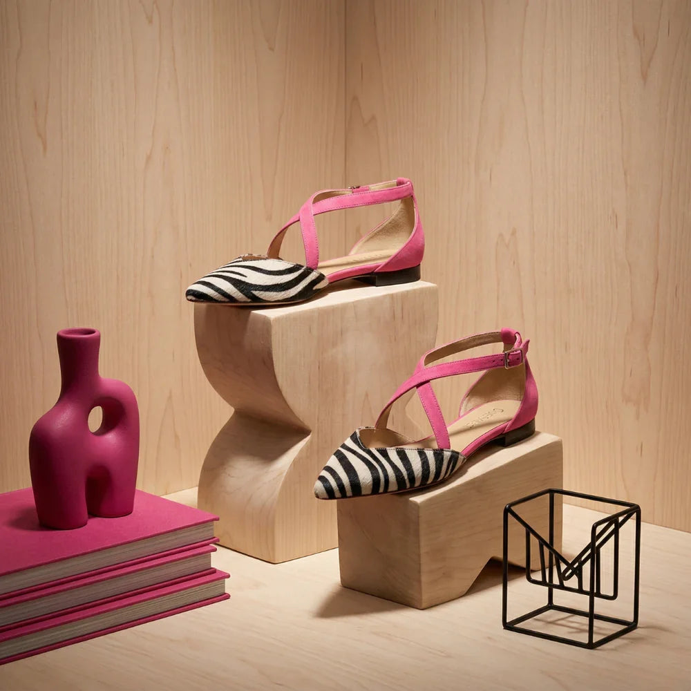 Fern - Ballerine con cinturini