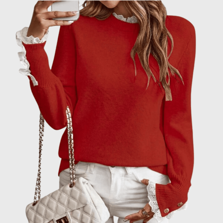 Tala | Soft Jumper with Delicate Details