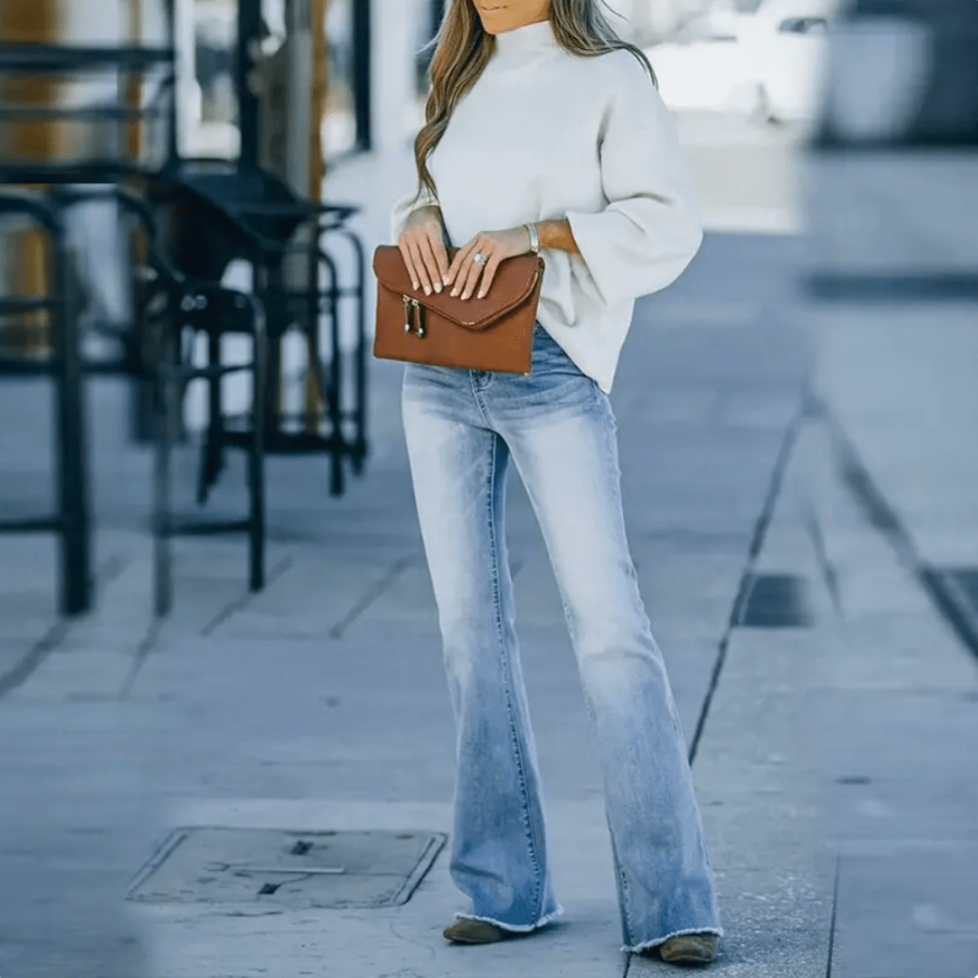 Joanne | Jeans bohémien elasticizzati