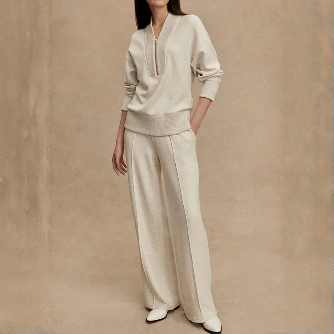 Almira | Soft Half-Zip Tracksuit