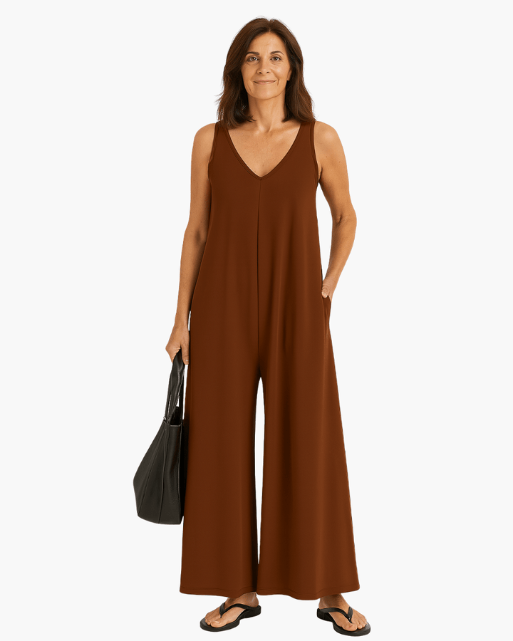 Marnia | Jumpsuit smanicata ampia