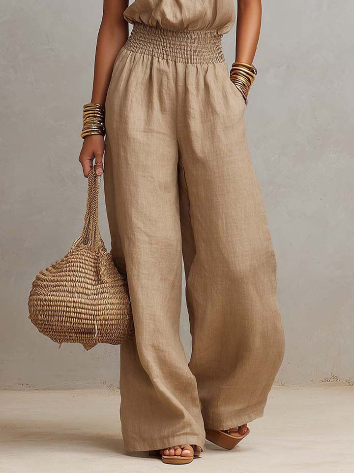 Valeria | Tuta Elegante con Scollo all'Americana