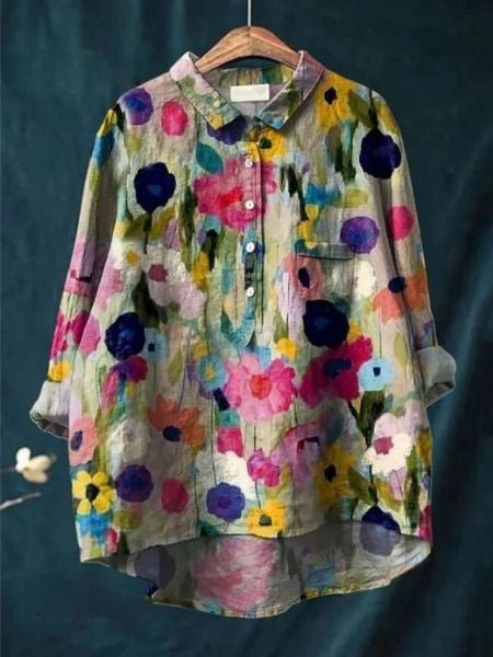 Lila | Blusa Floreale Elegante