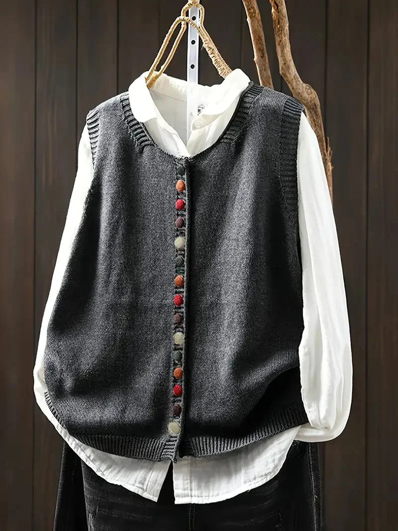 Gaelle | Elegant Casual Knitted Vest