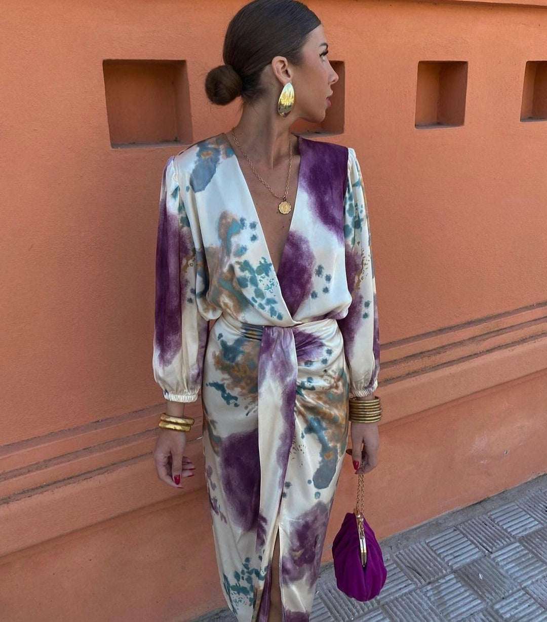 Mora | Fancy print dress