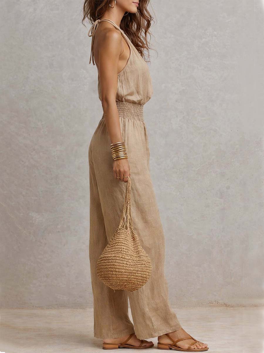 Valeria | Tuta Elegante con Scollo all'Americana