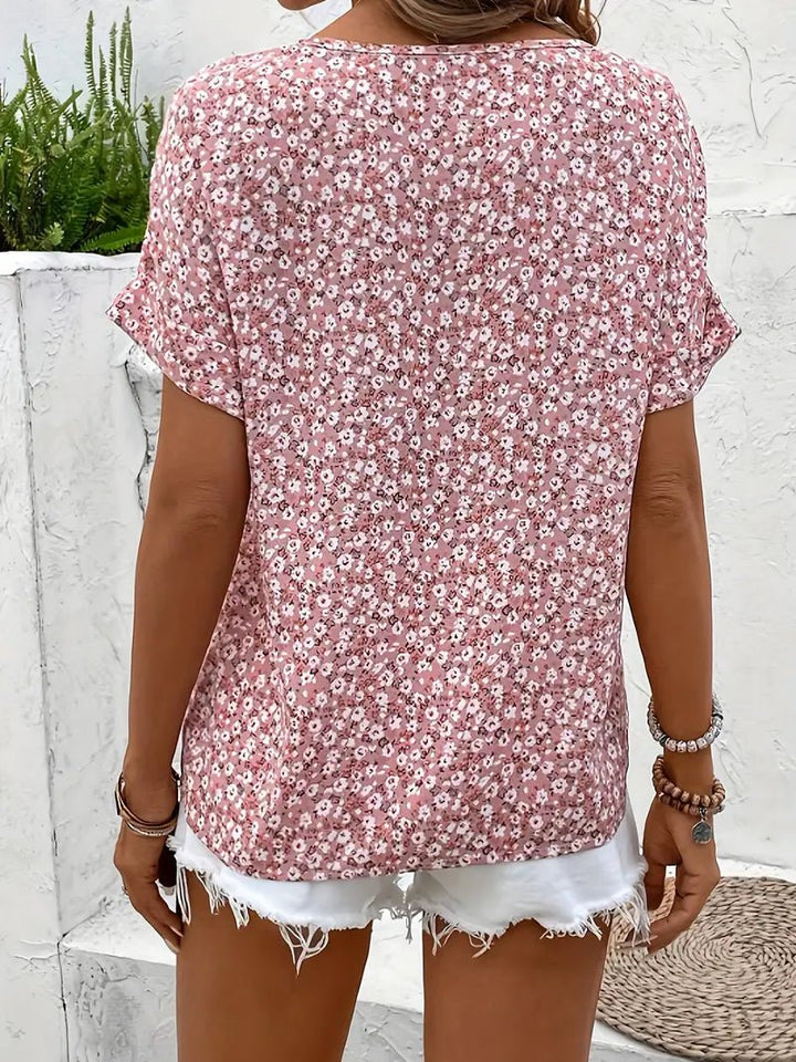 Jelena | Top floreale estivo chic