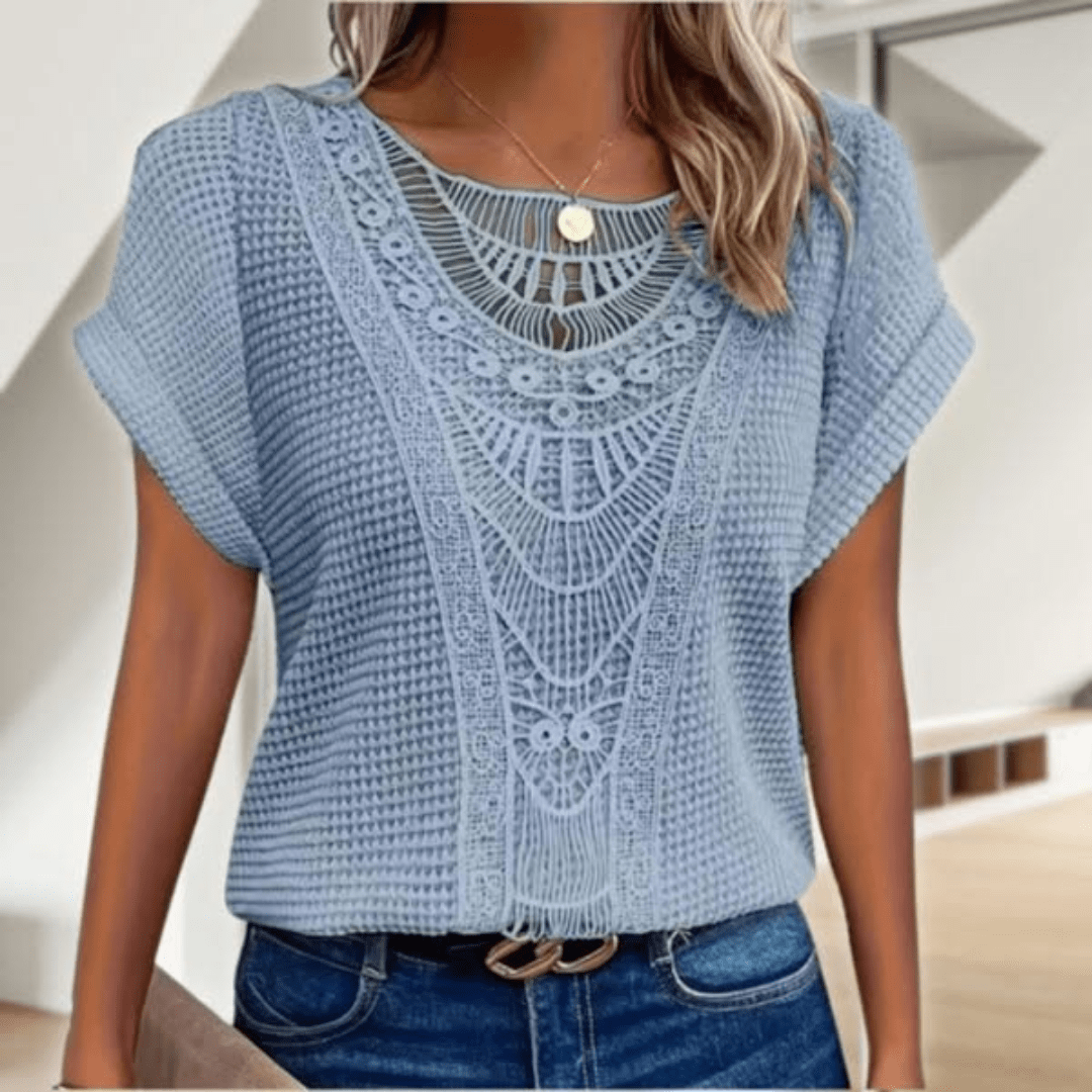 Karin | Blouse élégante en dentelle