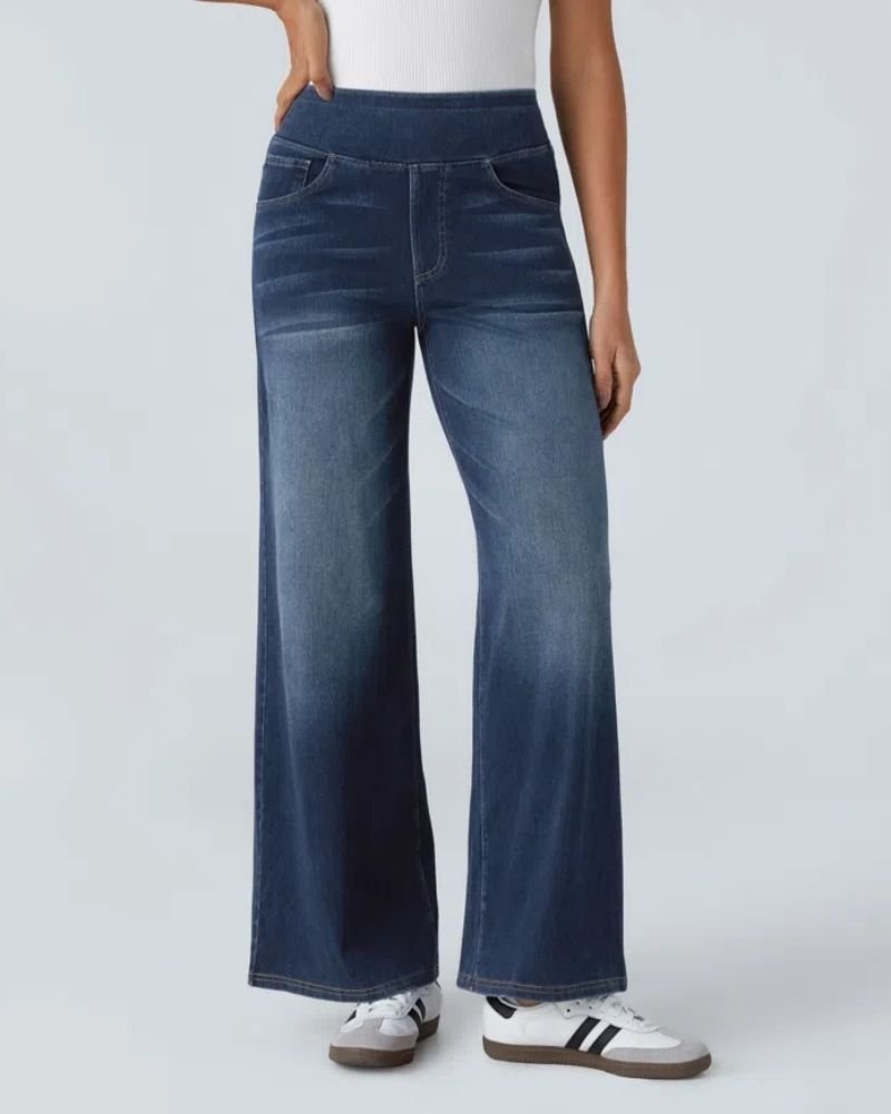 Ainsley | Jeans Comodi a Gamba Larga