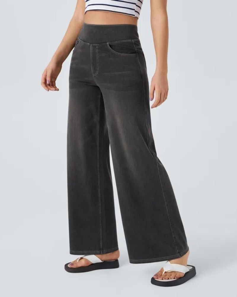 Ainsley | Jeans Comodi a Gamba Larga