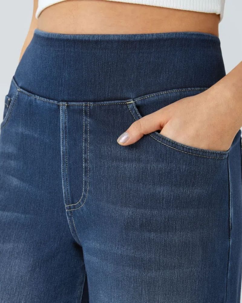 Ainsley | Jeans Comodi a Gamba Larga