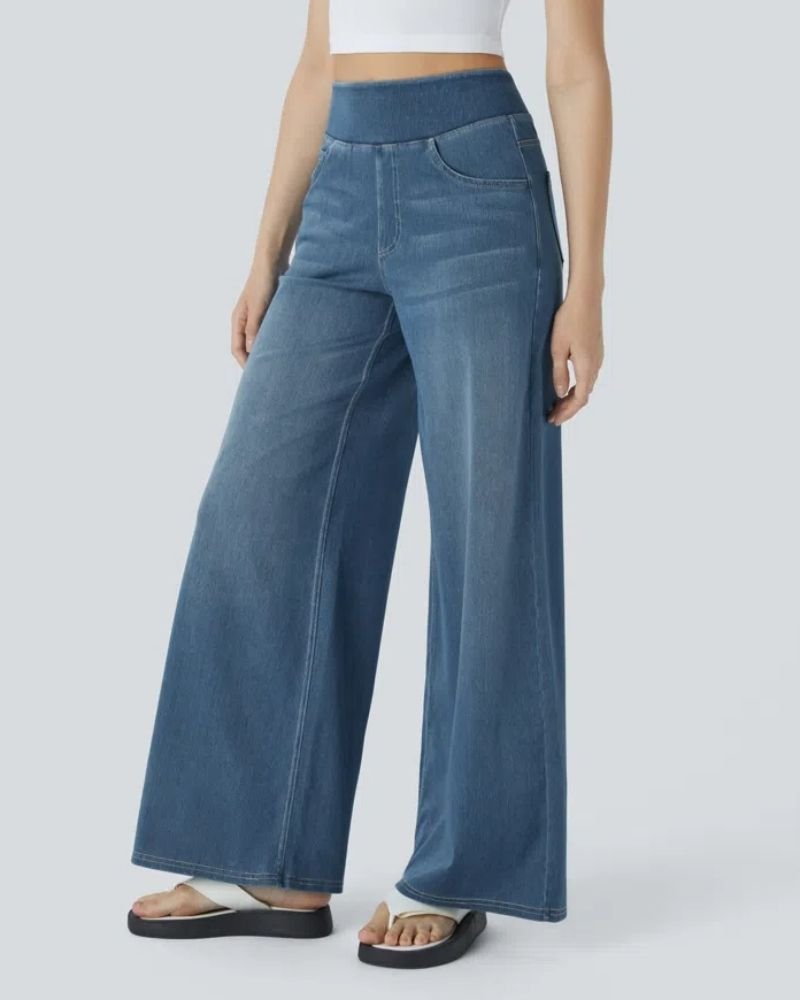 Ainsley | Jeans Comodi a Gamba Larga