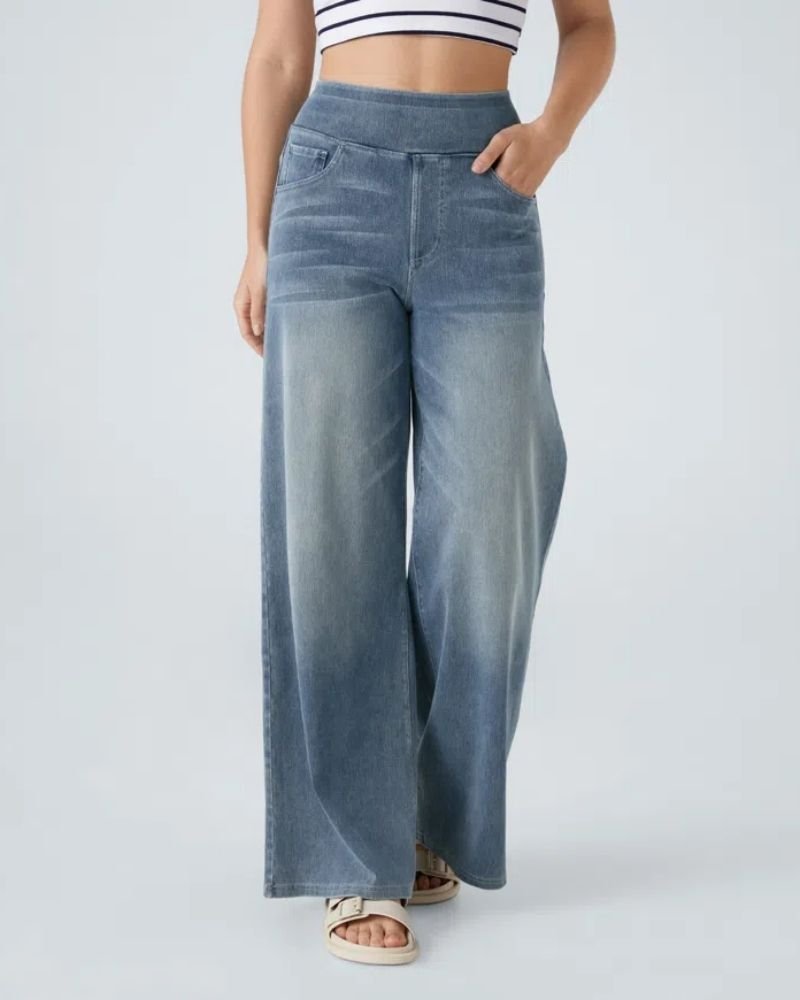 Ainsley | Jeans Comodi a Gamba Larga