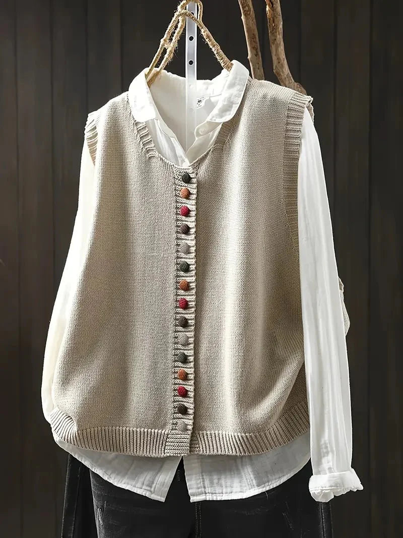 Gaelle | Elegant Casual Knitted Vest
