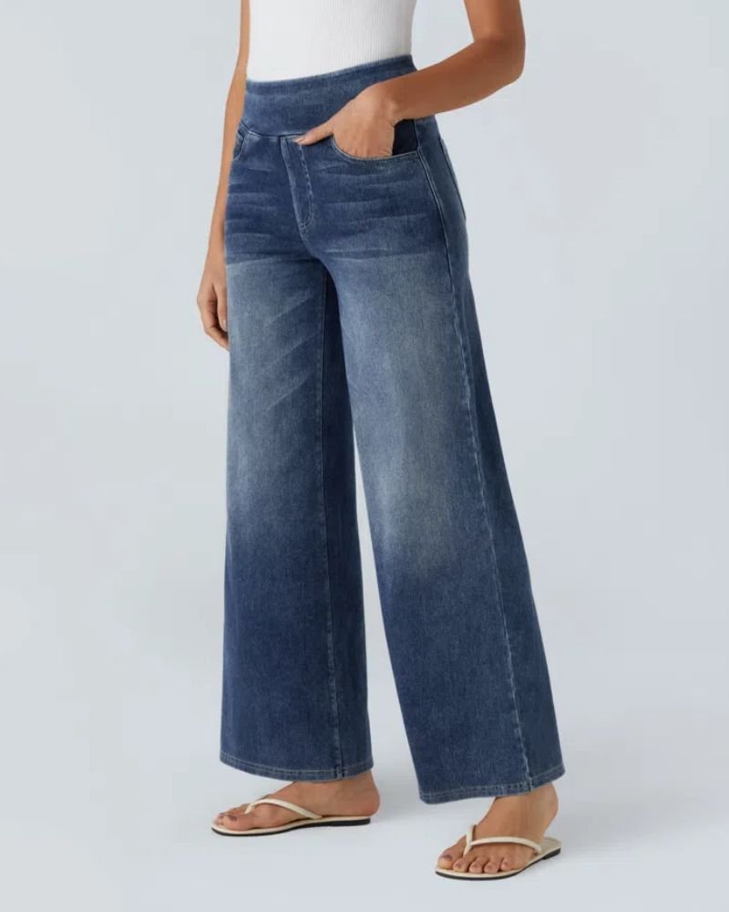 Ainsley | Jeans Comodi a Gamba Larga