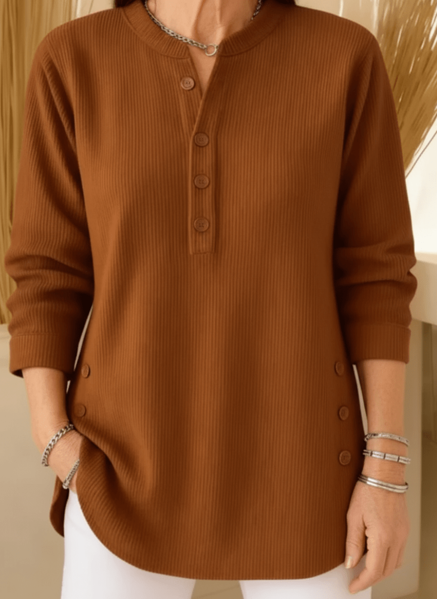 Laura | Maglione a maniche lunghe in maglia morbida