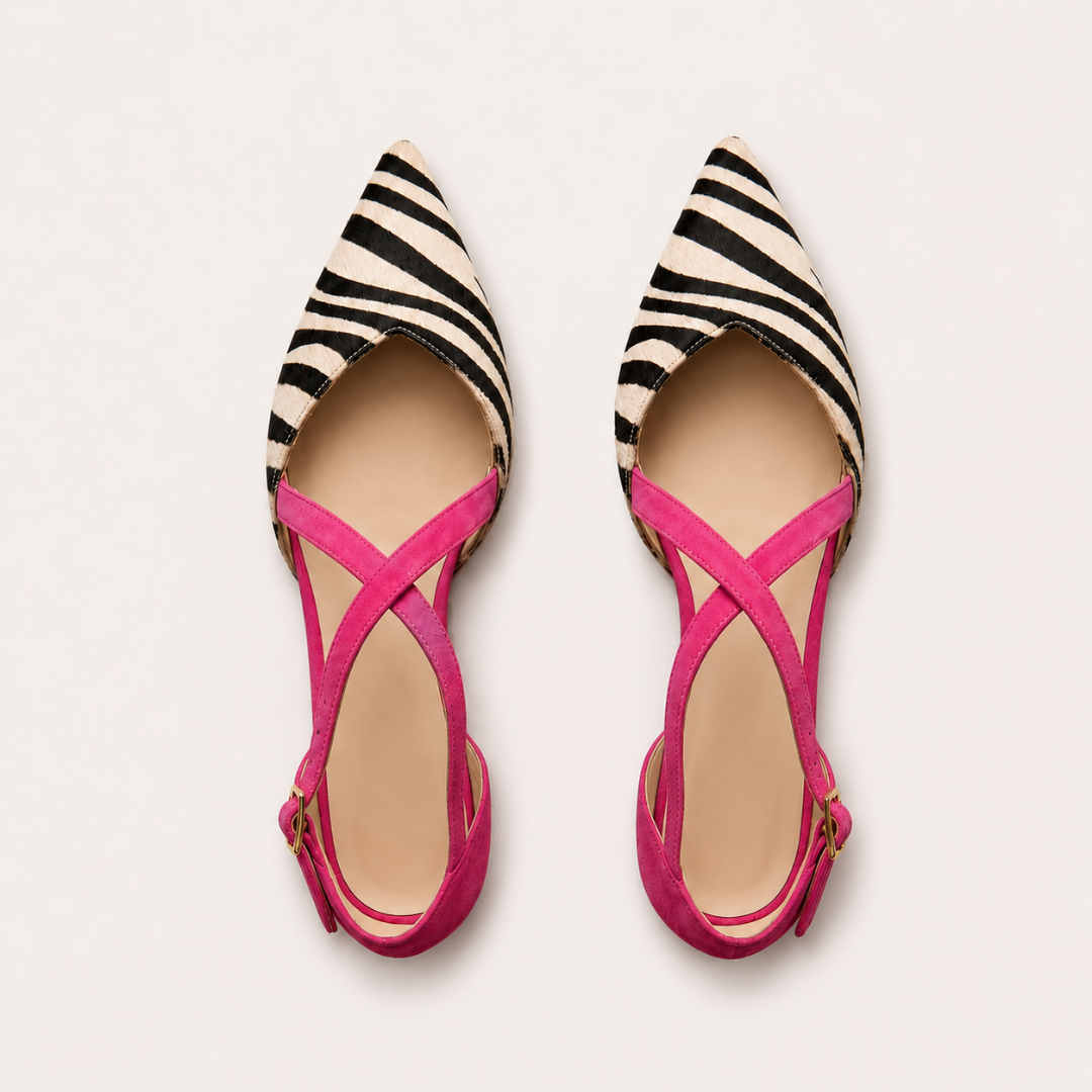 Fern - Ballerine con cinturini