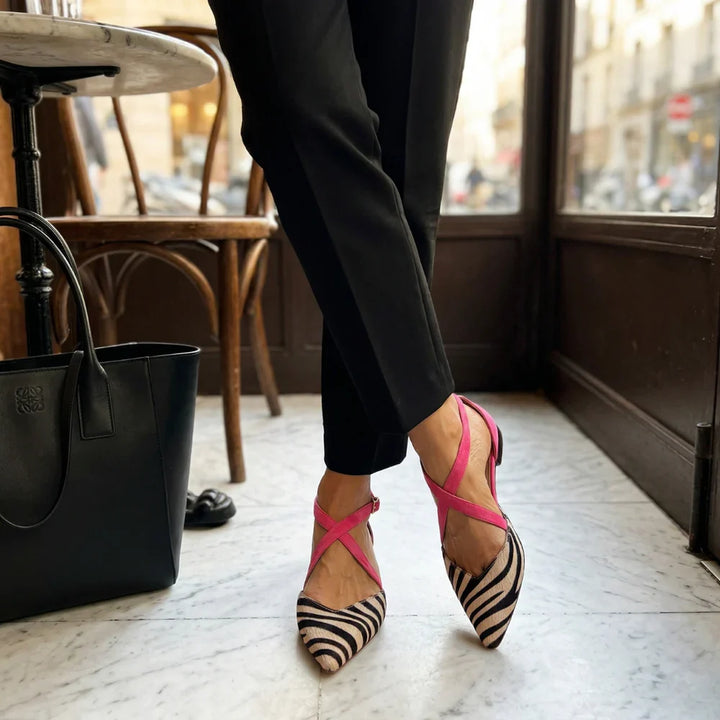 Fern - Ballerine con cinturini