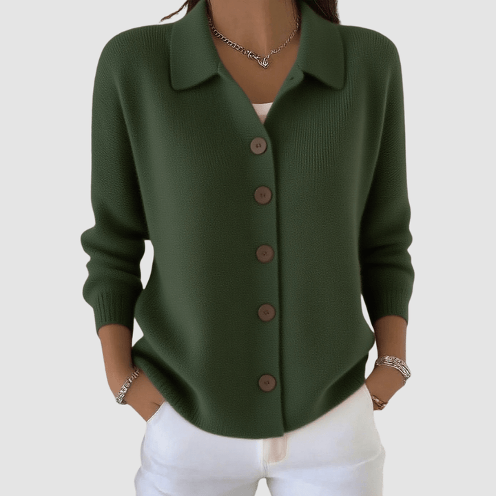 Joanna | Button-knit Cardigan