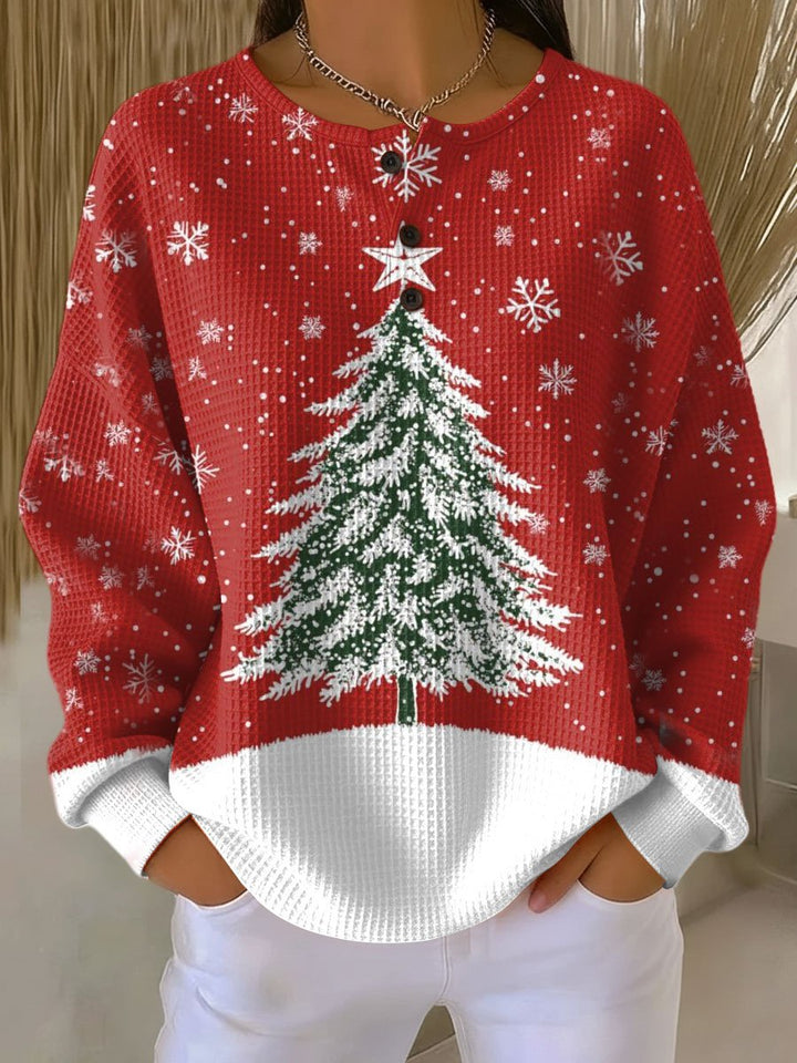 Lidia | Soft Christmas Jumper with Tree