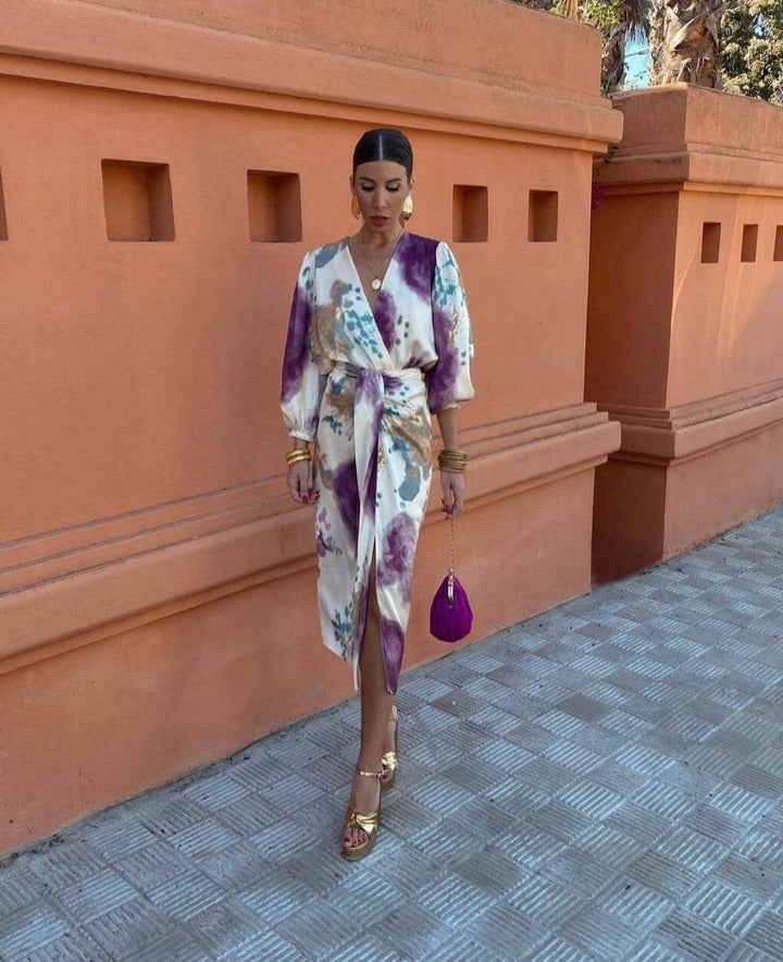 Mora | Fancy print dress