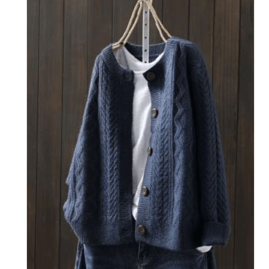 Marina | Soft Twisted Knit Cardigan