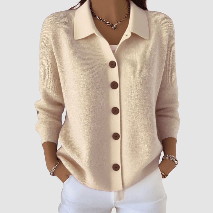 Joanna | Button-knit Cardigan