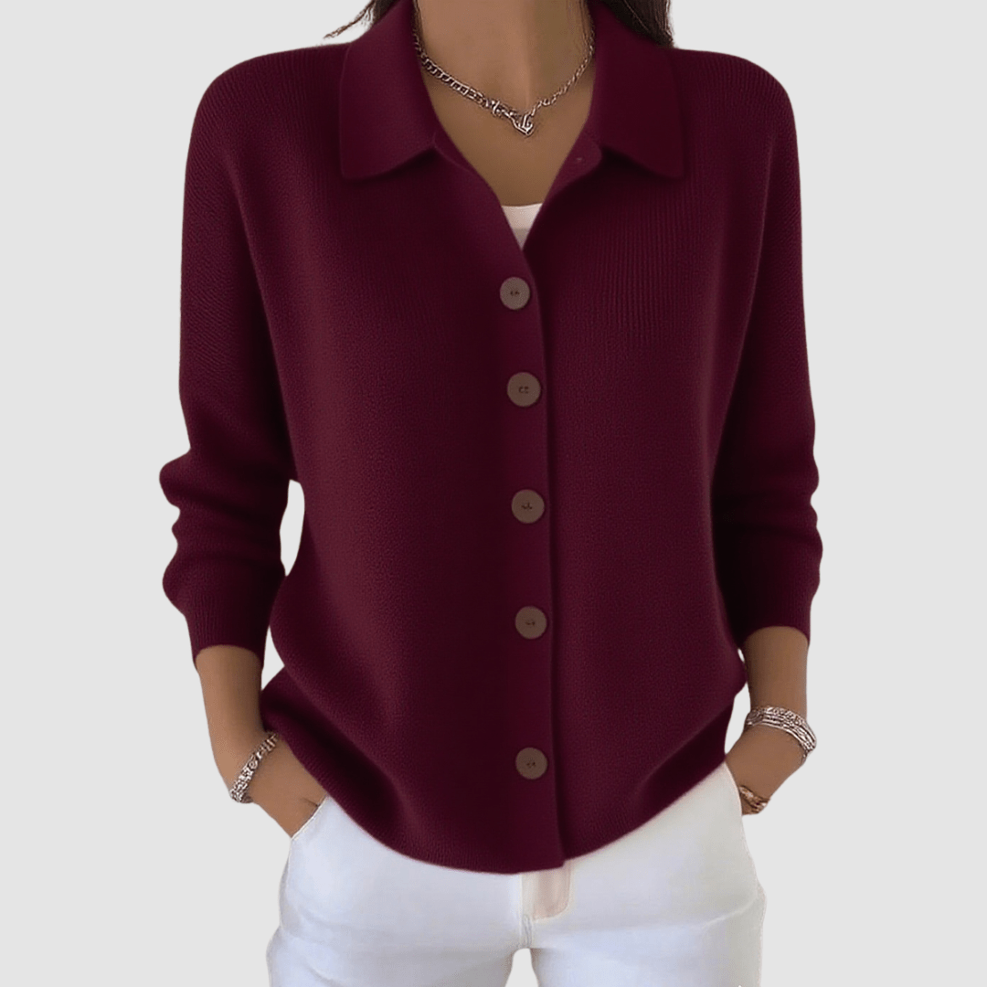 Joanna | Button-knit Cardigan