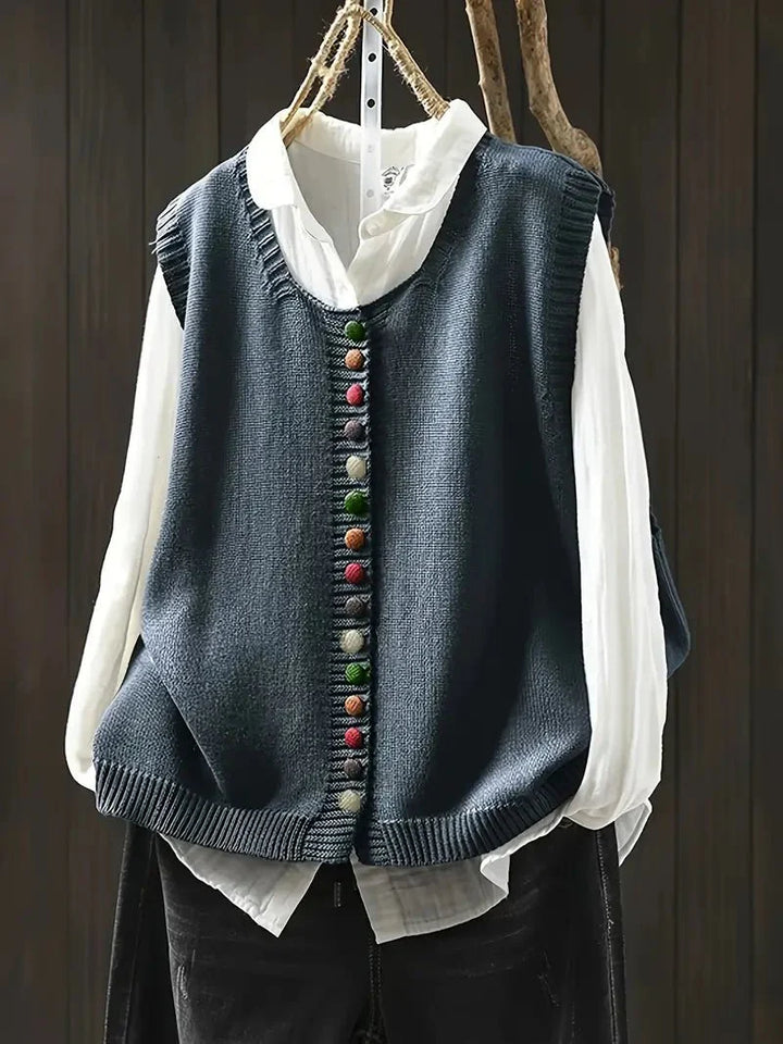 Gaelle | Elegant Casual Knitted Vest