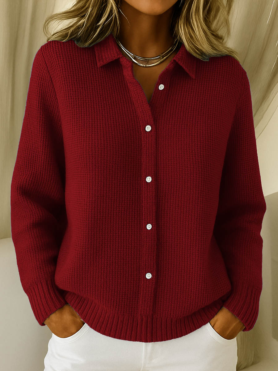 Elena | Soft-Knit Classic Cardigan