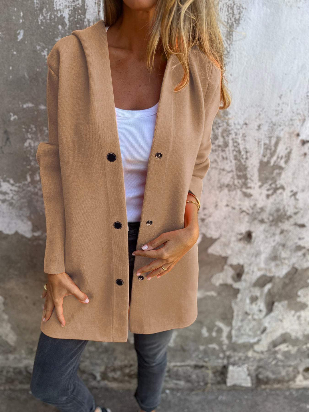 Appolinia | Casual hooded cardigan