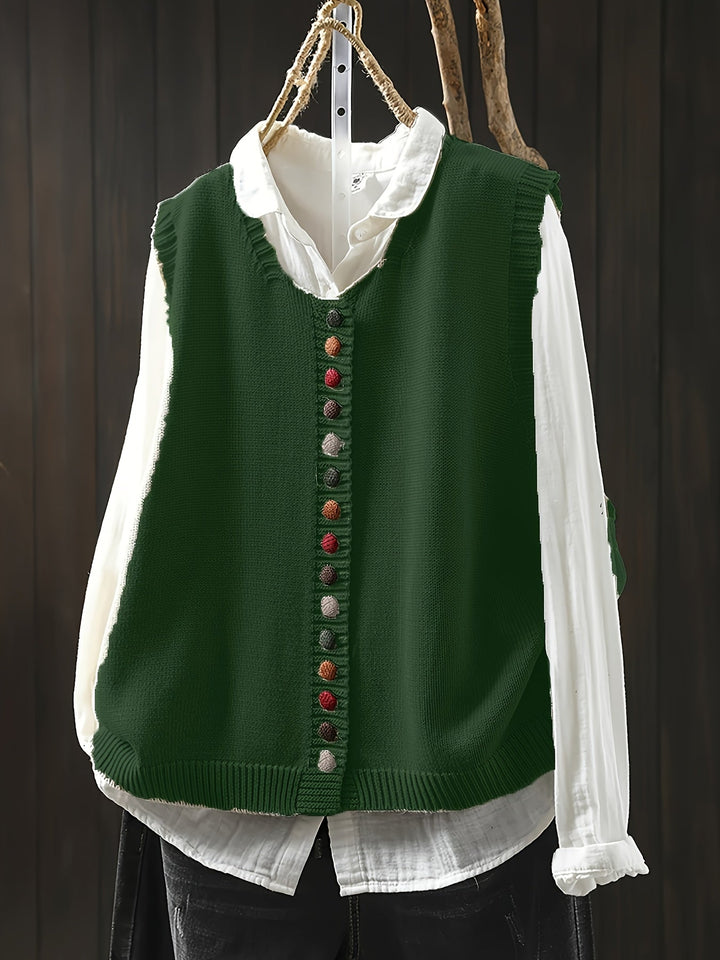 Gaelle | Elegant Casual Knitted Vest