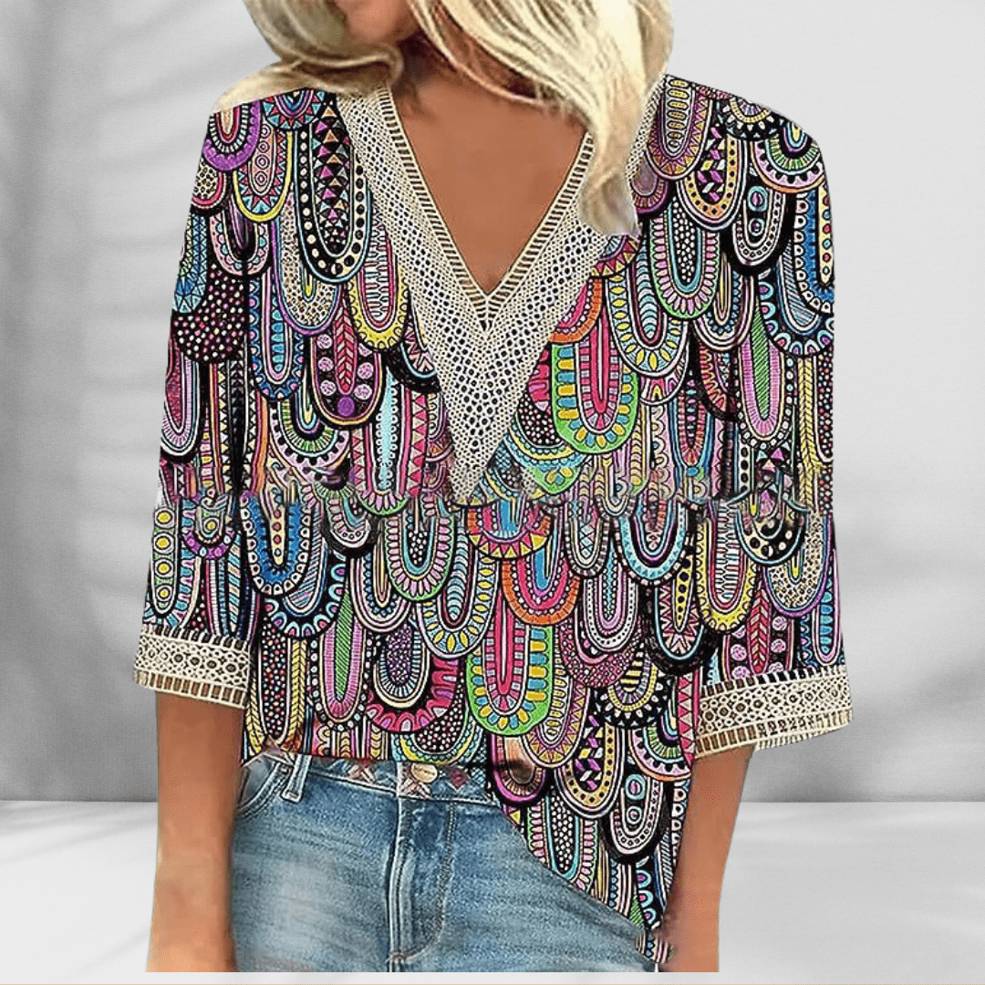 Alis | Blusa boho chic