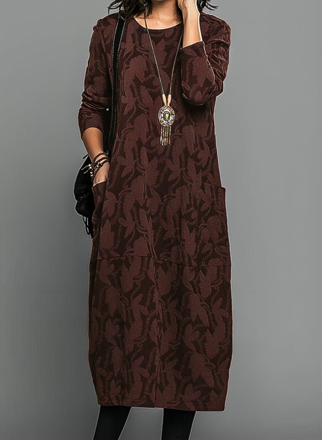 Madeleine – Warm Winter Dress with an Elegant Cut