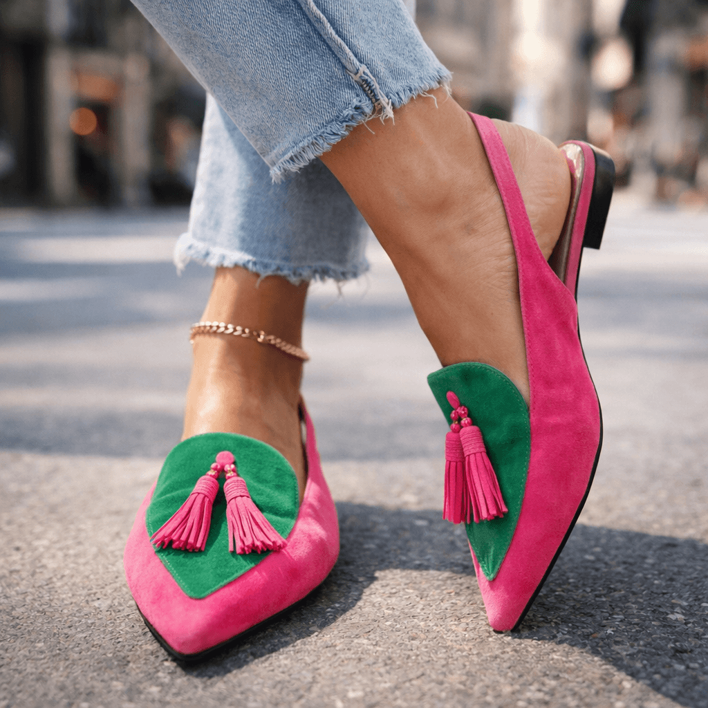 Valeria | Sandali con cinturini e frange