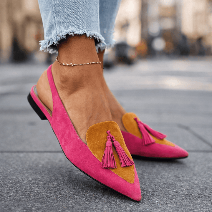 Valeria | Sandali con cinturini e frange